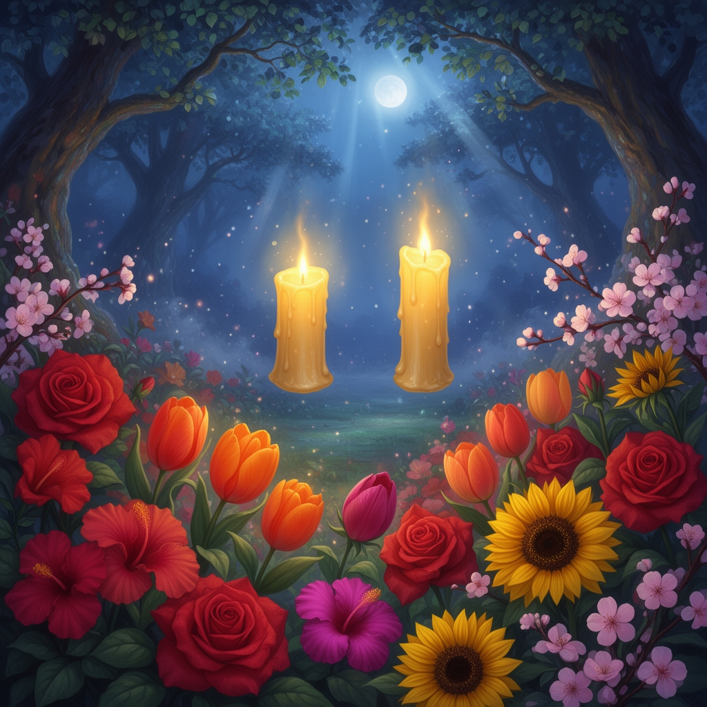 🕯🕯🌹🌷🌺🌻🌸1