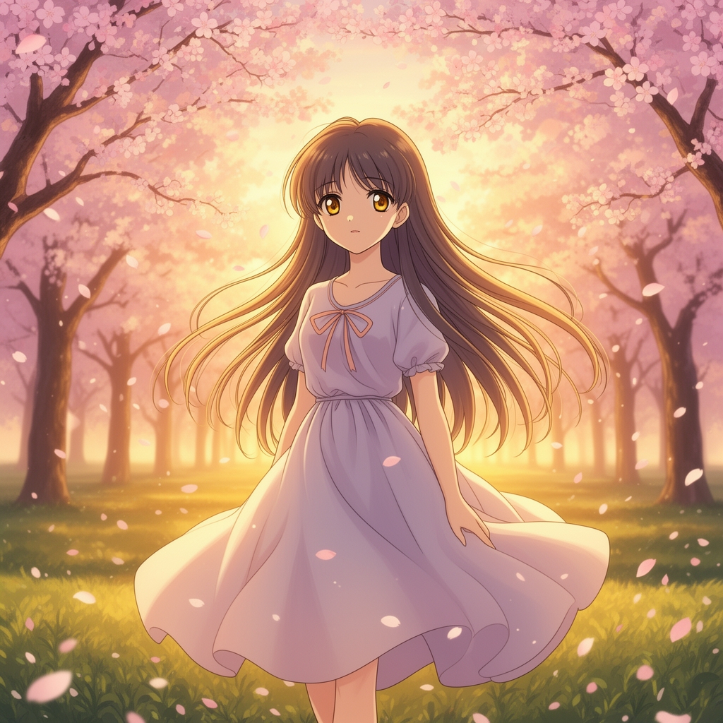 یک دختر زیبا
0