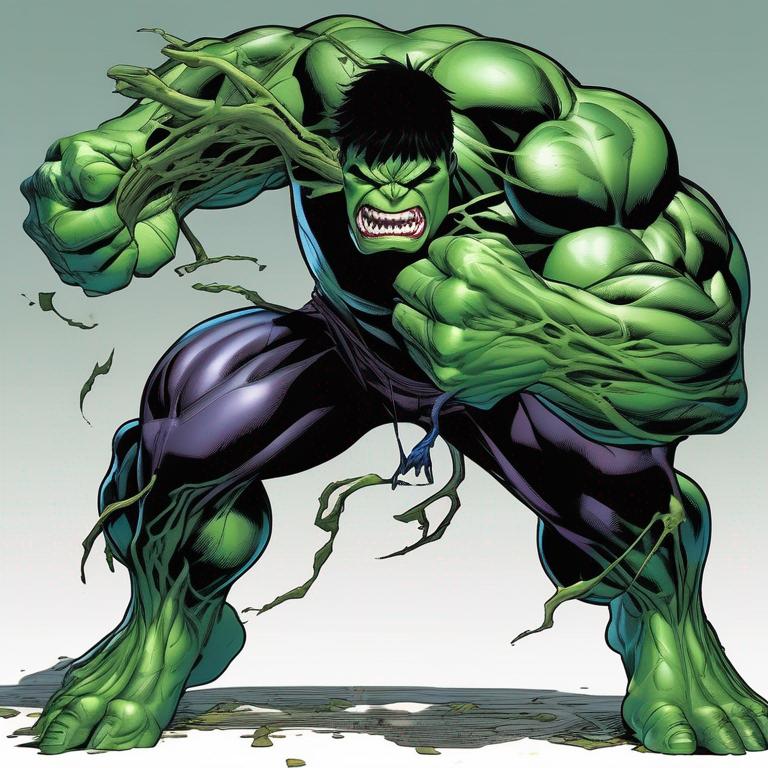 هالک در حال تبدیل شدن به ونوم9