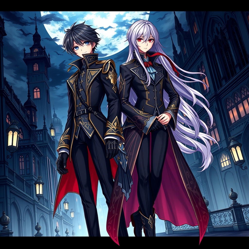 ونیتاس و نوعه در انیمه vanitas no carte20