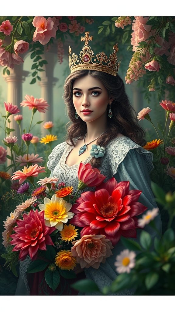 اگر گل ها ملکه داشتند9