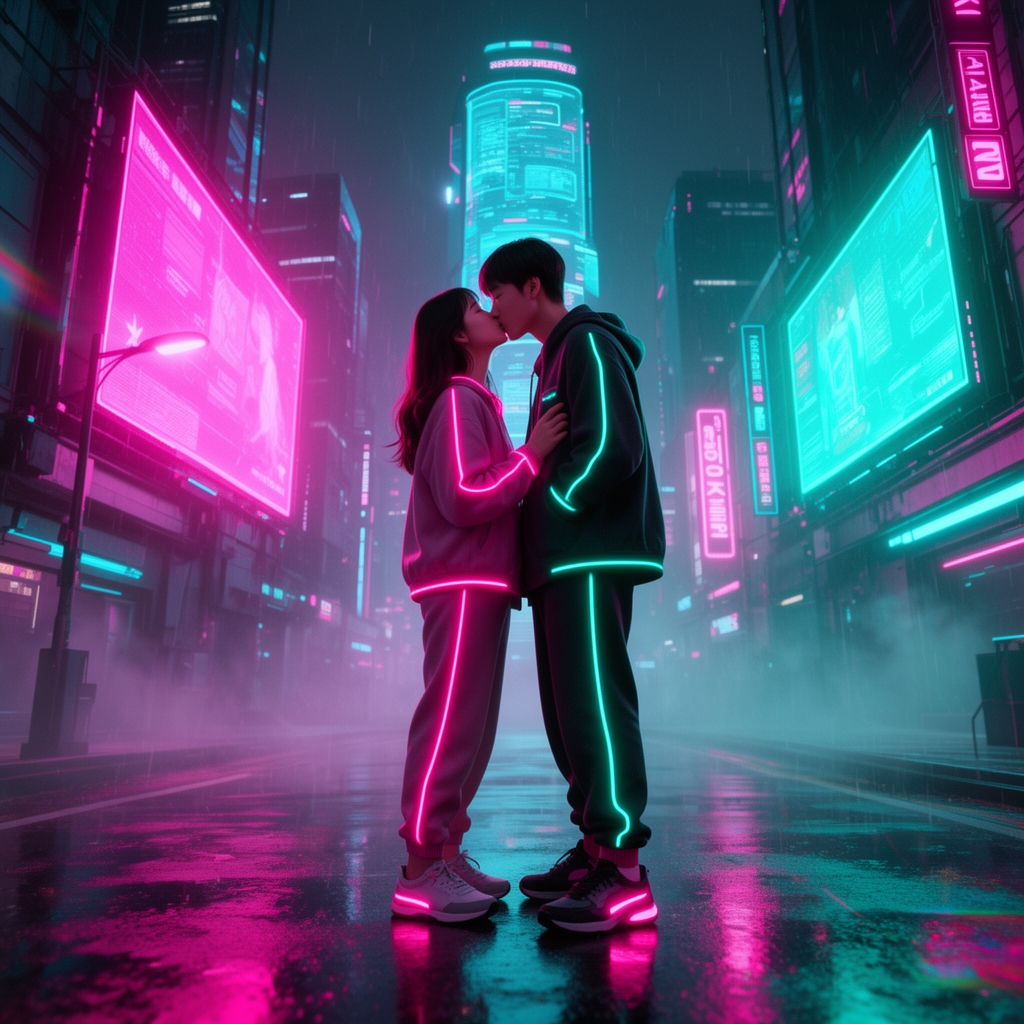 عشق خیلی خوشگل کره ای کیوت بوس بوس5