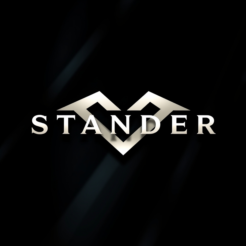 لوگوی STANDER خیلی زیبا و گرافیکی بالا بساز
4