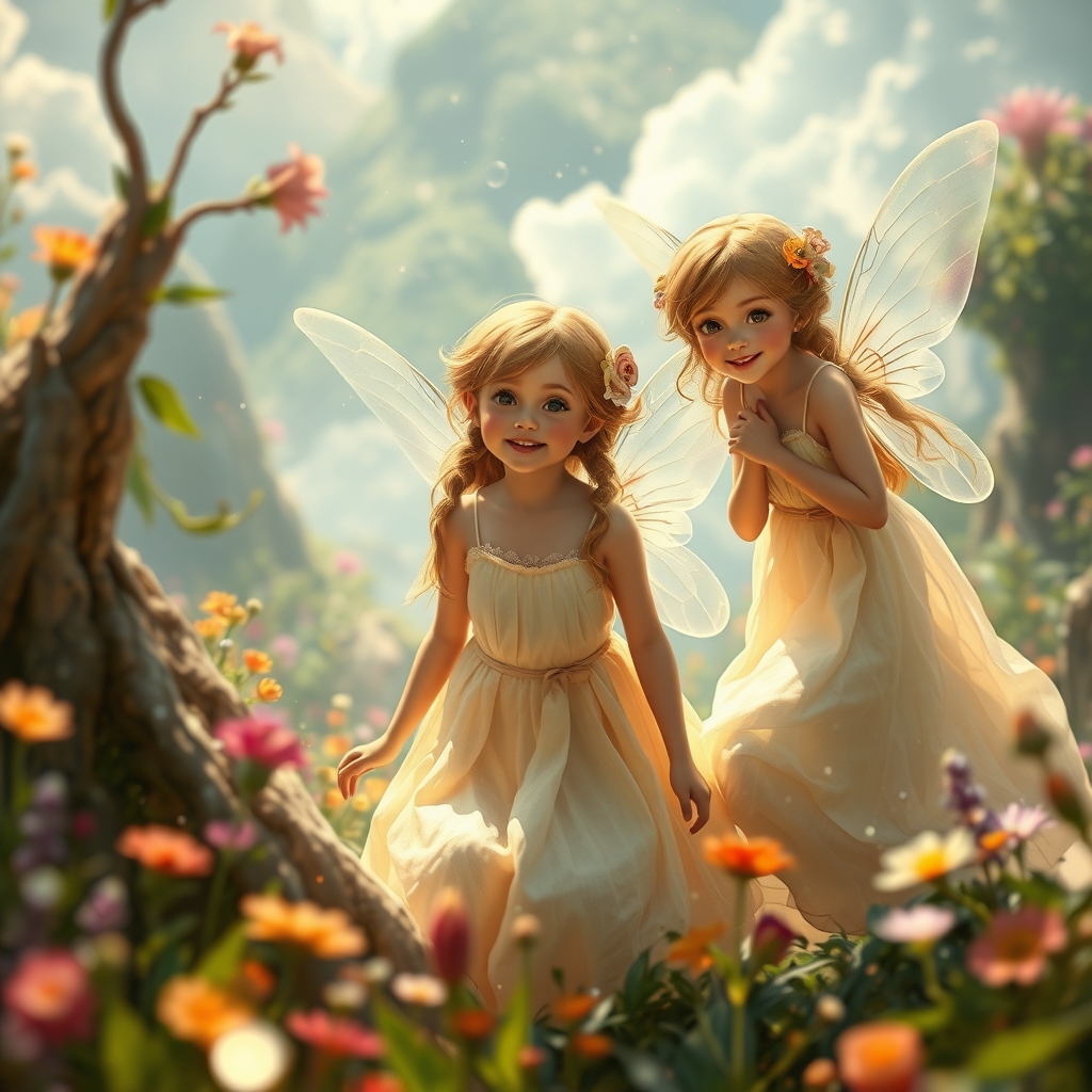 زندگی رویایی و جادویی از پریان جوان که در سرزمین زیبایی زندگی میکنند

13