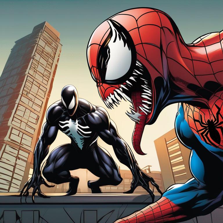 ونوم در حال گاز گرفتن مرد عنکبوتی20