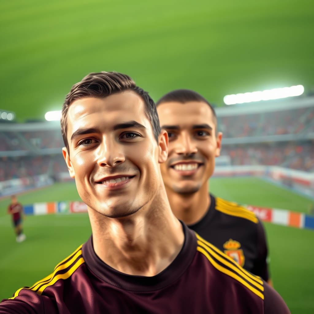 عکس من را پیش رونالدو بزار5