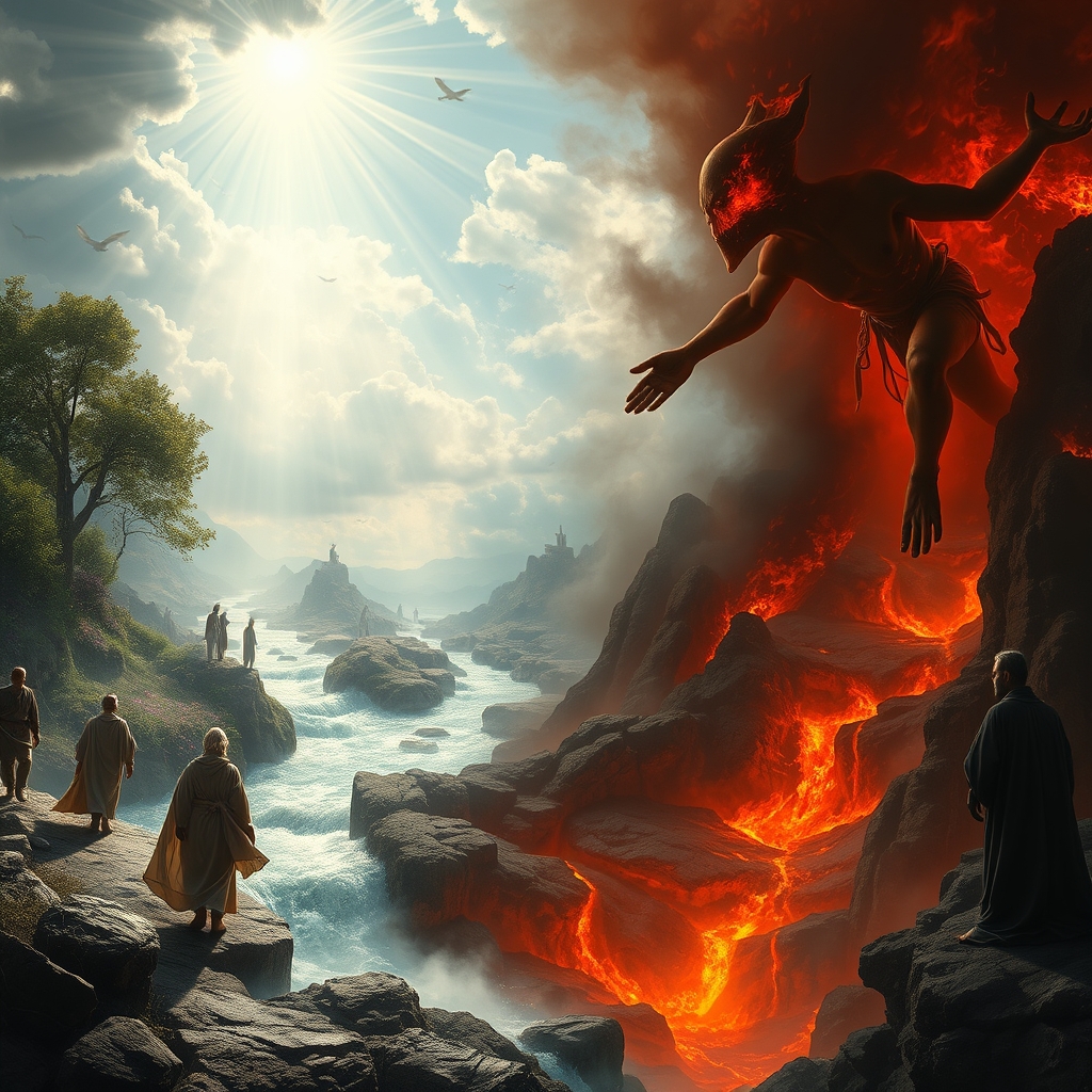 بهشت و جهنم واقعی
2