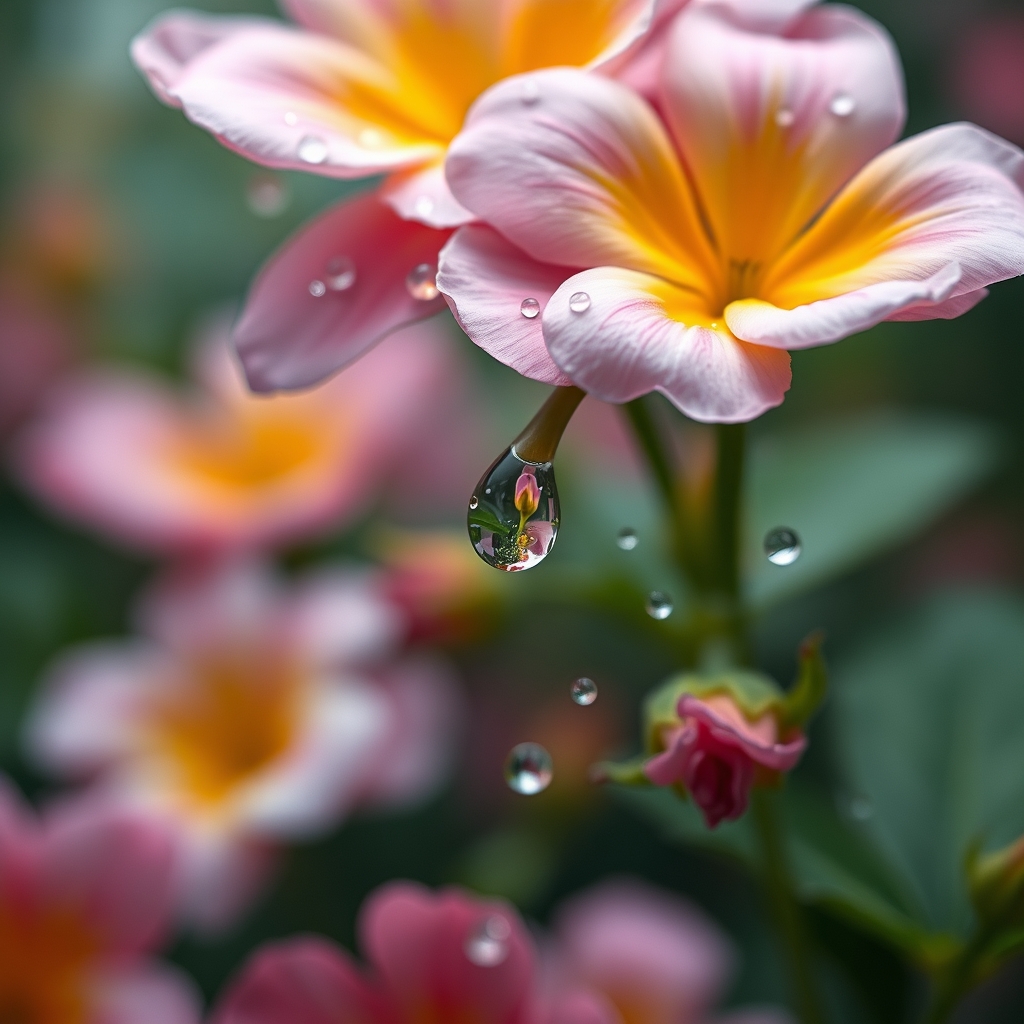 باران نم نم رو گلها4