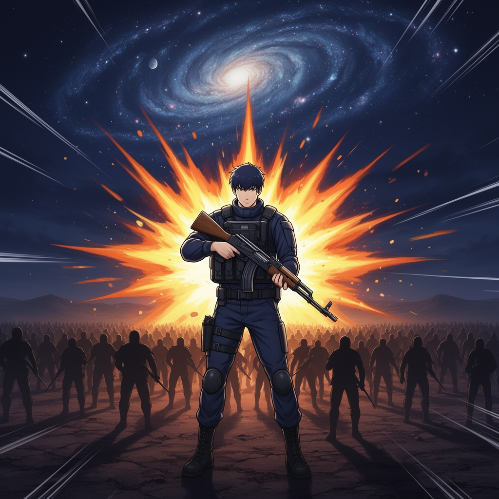 سربازی تنها در مقابله صدها دشمن با یک اصلحه کلاشینکف (💂🌑💥🌌)0