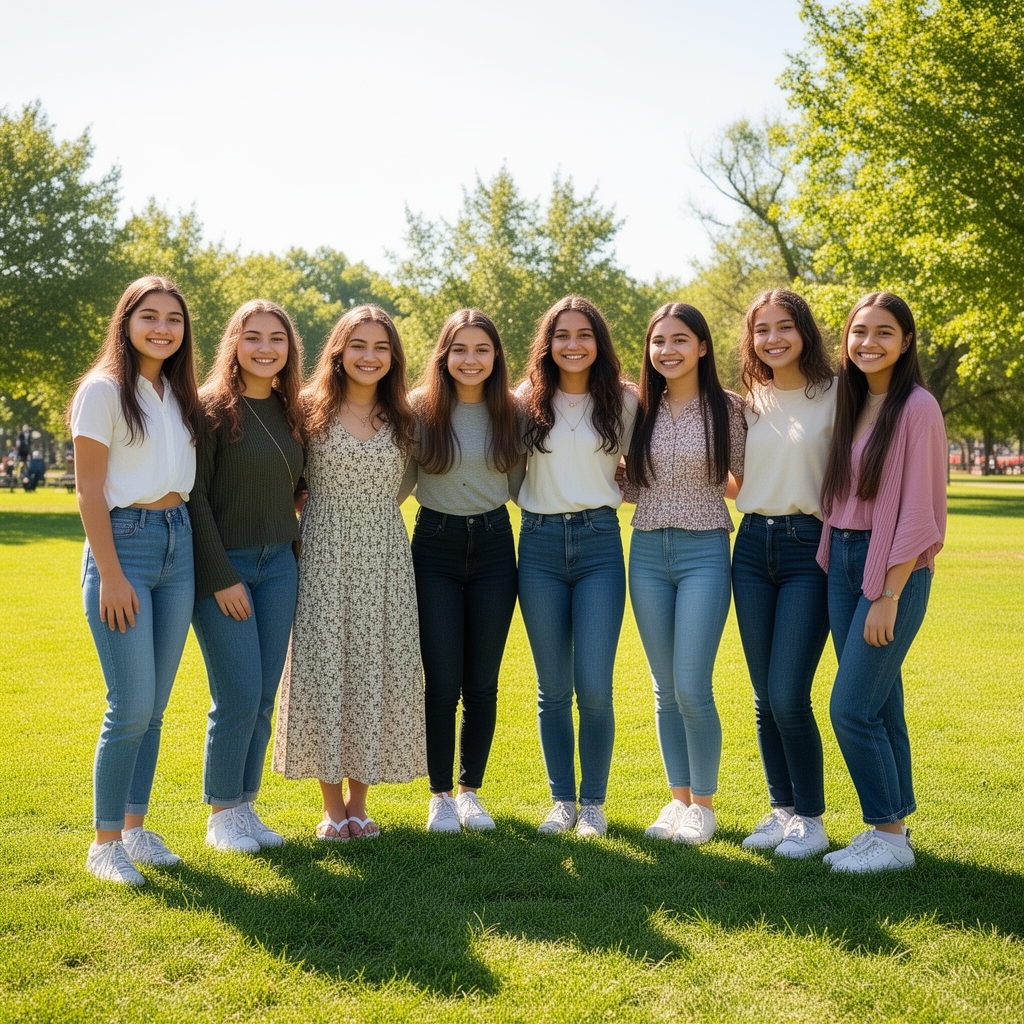 یع اکیپ هشت نفره دخترانه 20