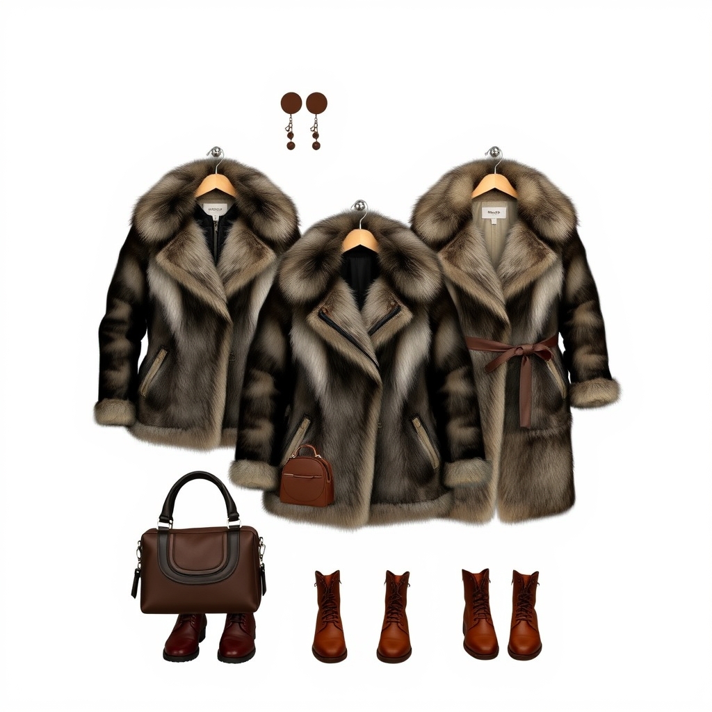 من باموهای فرفری وبا لباسهای شیک پوست گرگ 10