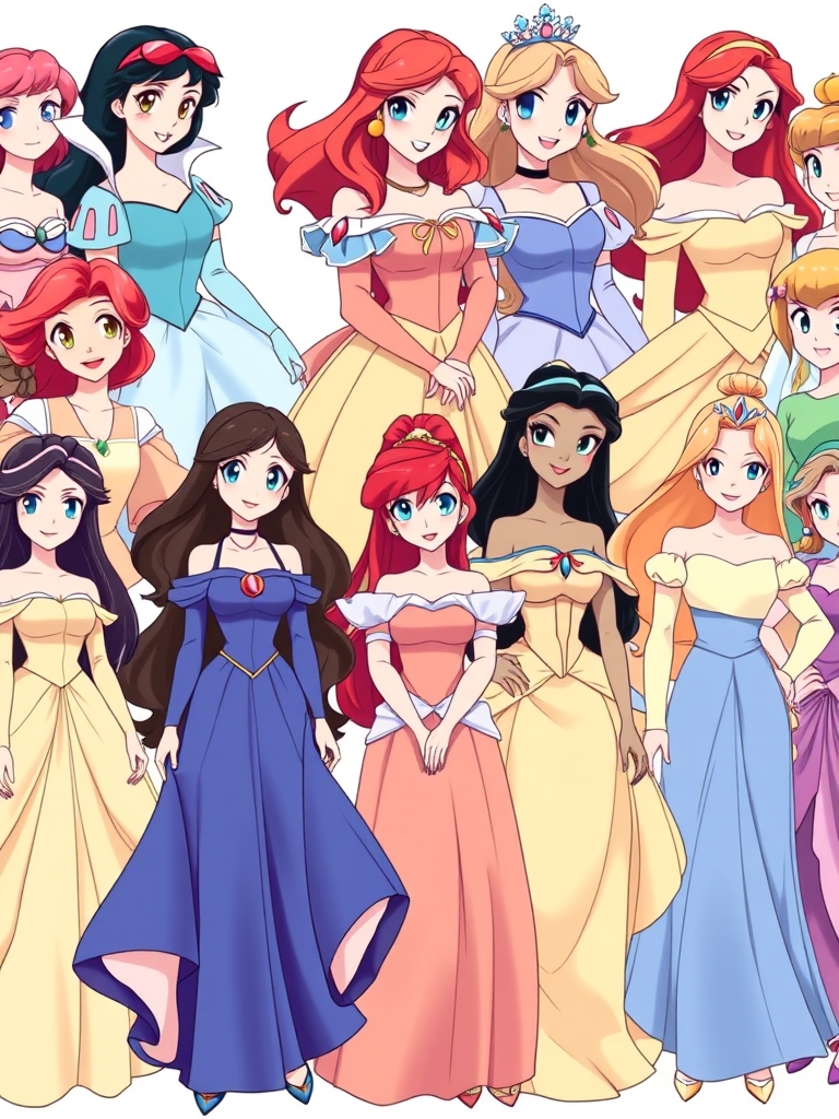  همه ی پرنسس های دیزنی18