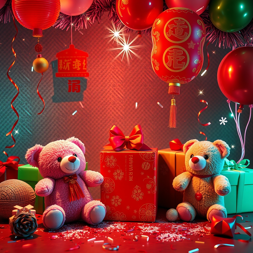 🎄🧸🎁🧧✨️🎈5
