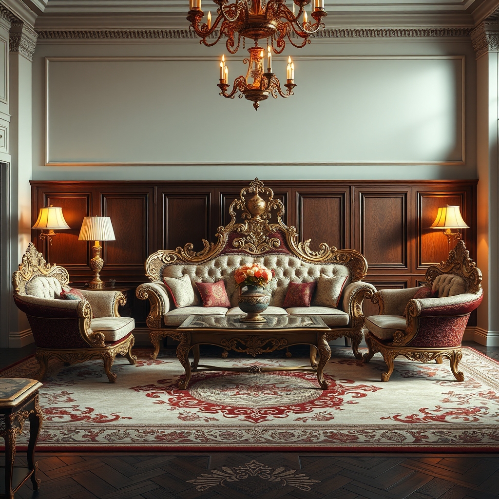 مبل ومان شیک سلطنتی10