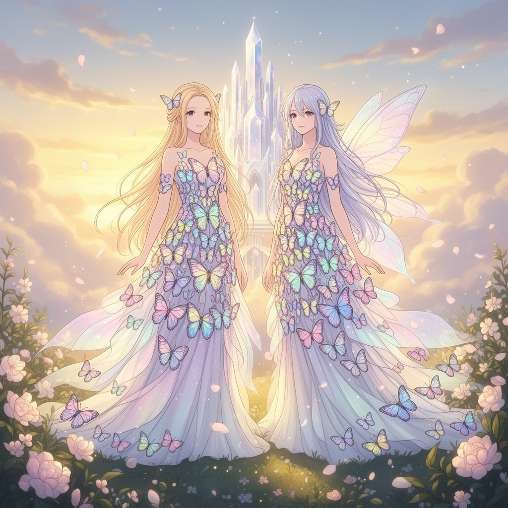 یک الهه ی بسیار زیبا و به همراه زیباترین بانو به همراه لباسی از جنس پروانه های کمیاب💖💗💓💞💕🩷5