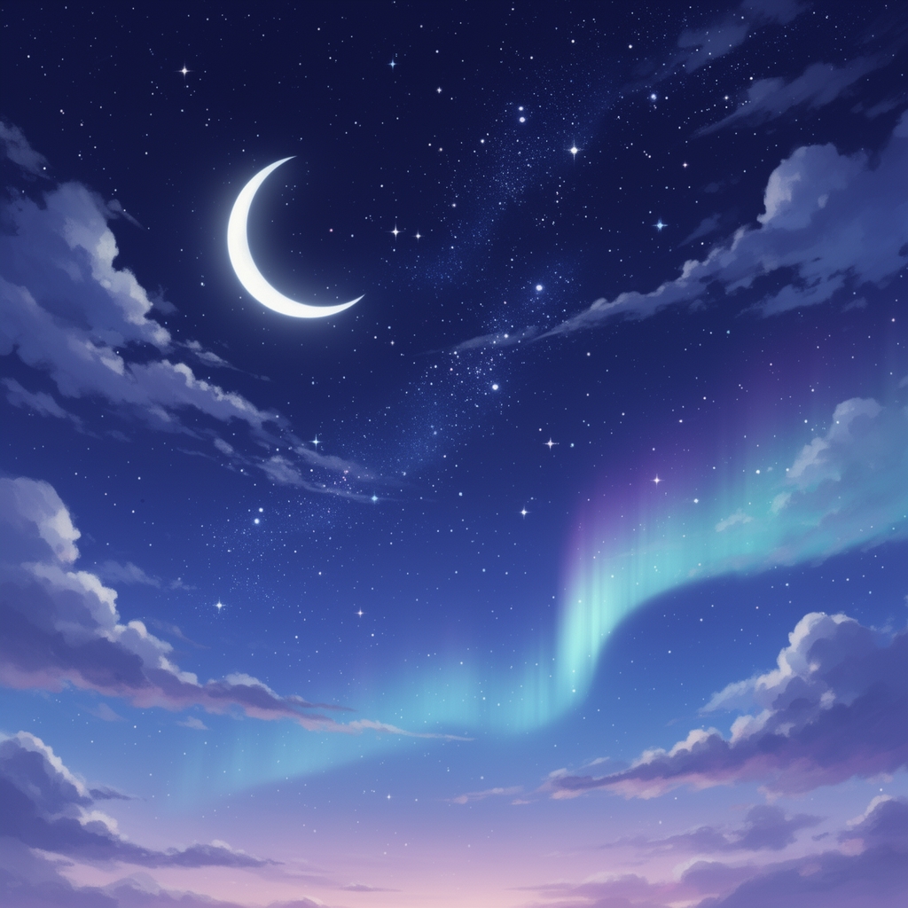 آسمان خیلی خیلی زیبا ی شب3