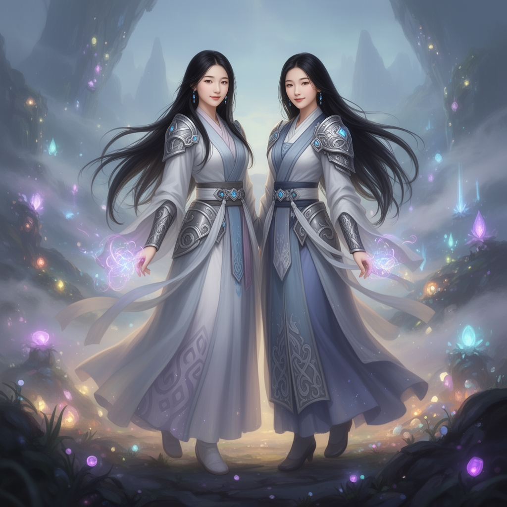 من و دوستم اگر دوتا دختر کره ای مو مشکی بودیم 3