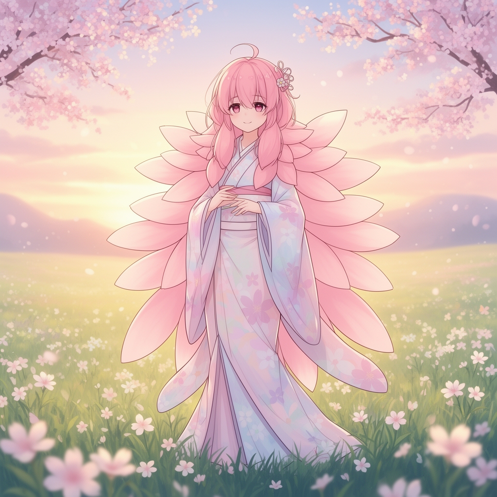 اگر شکوفه یک دختر انیمه ای بود2