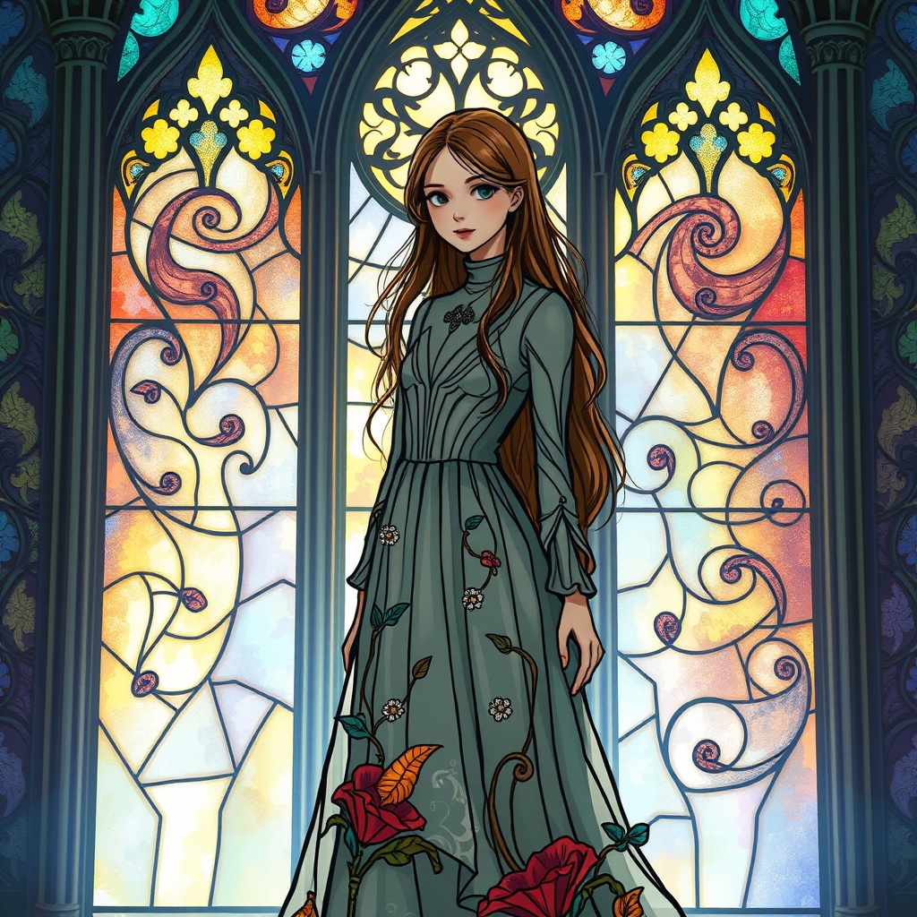 ویترای به سبک دختر اروپایی7