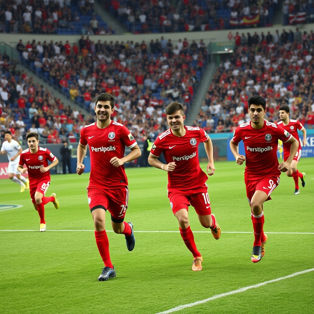 تیم فوتبال پرسپولیس ایران 4