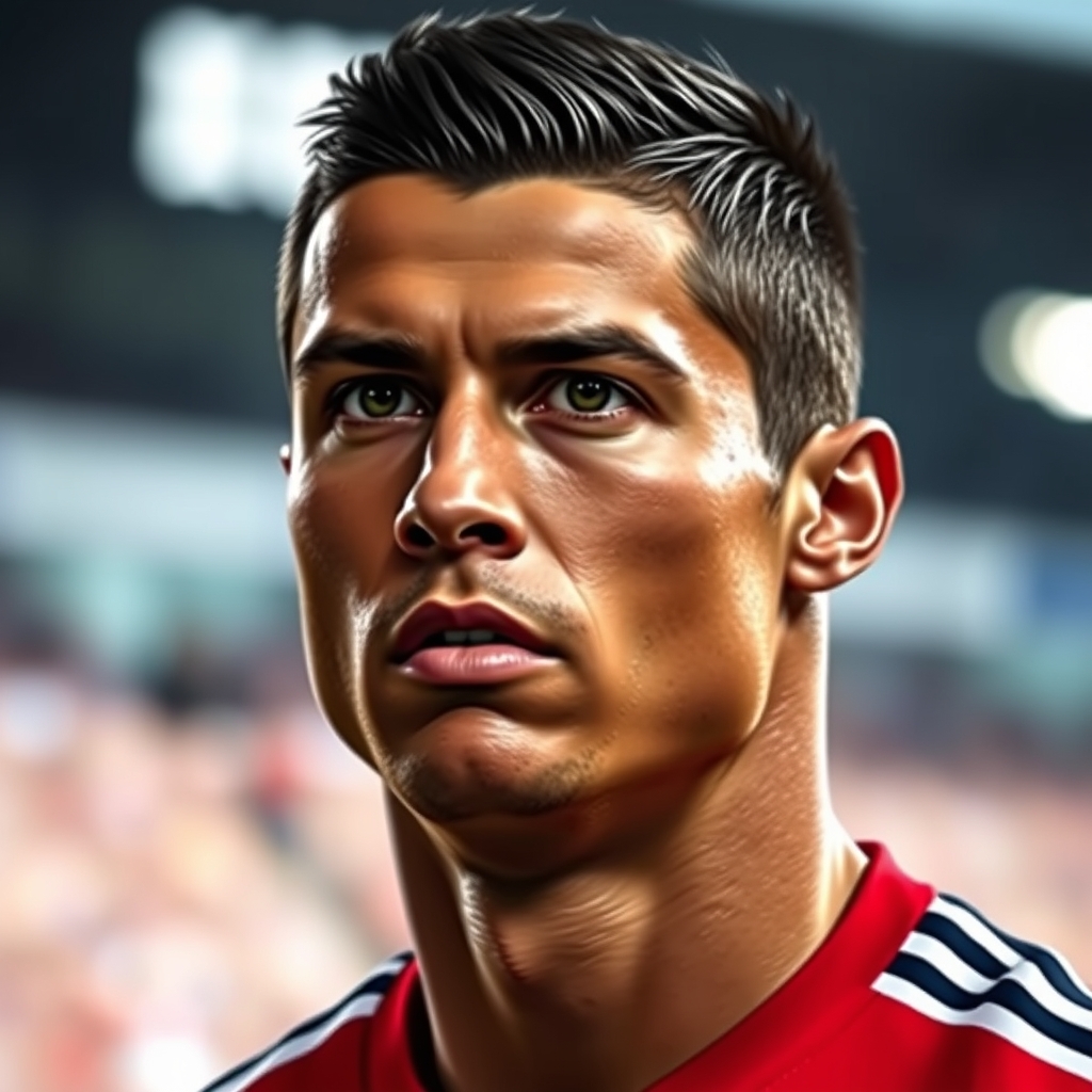 عکس واقعی از رونالدو 9