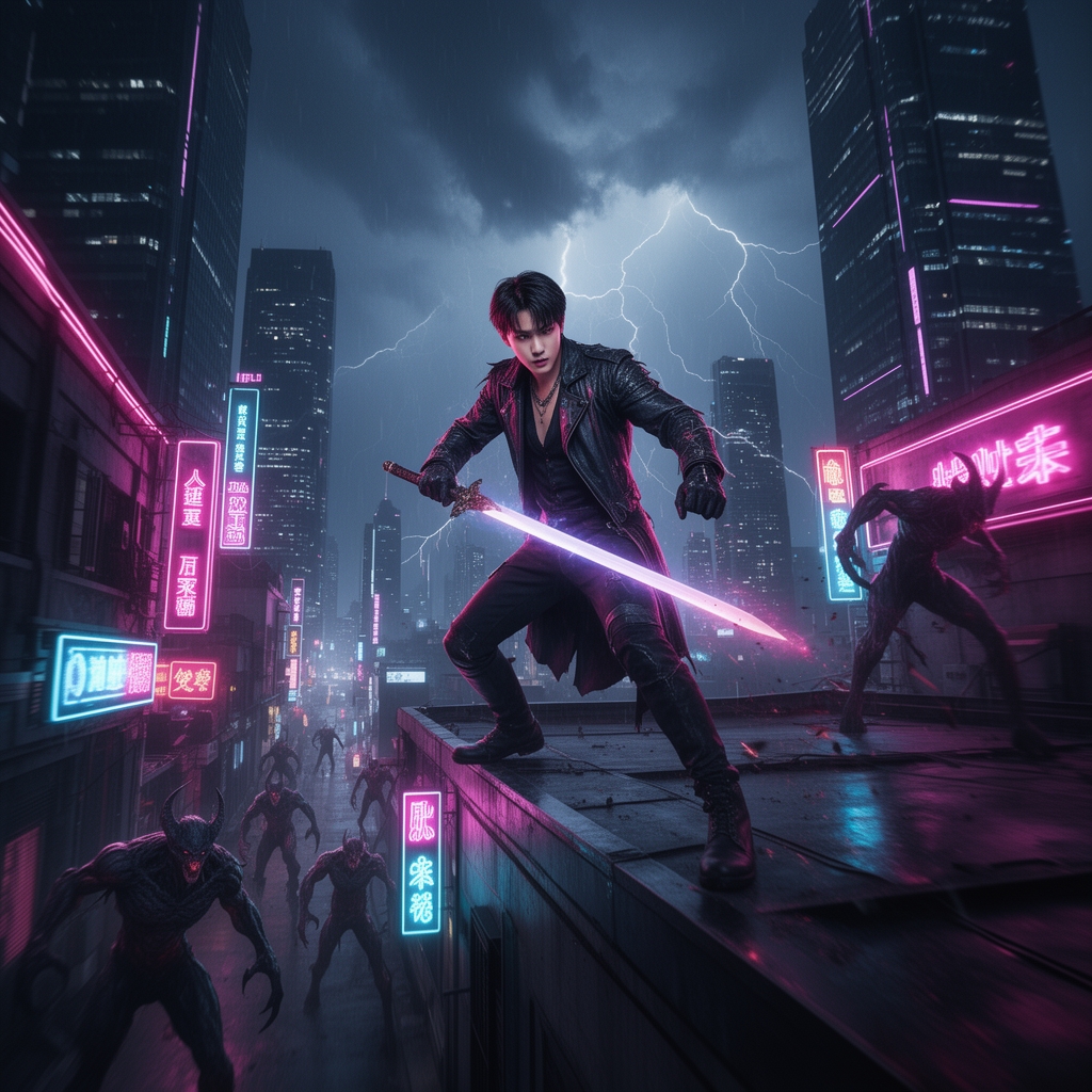 جینو در فیلم شکارچیان شیاطین کیپاپ3