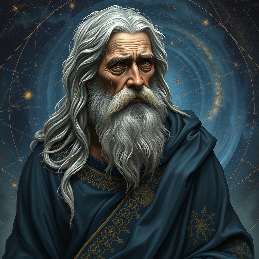 فیثاغورس در حال گریه کردن14