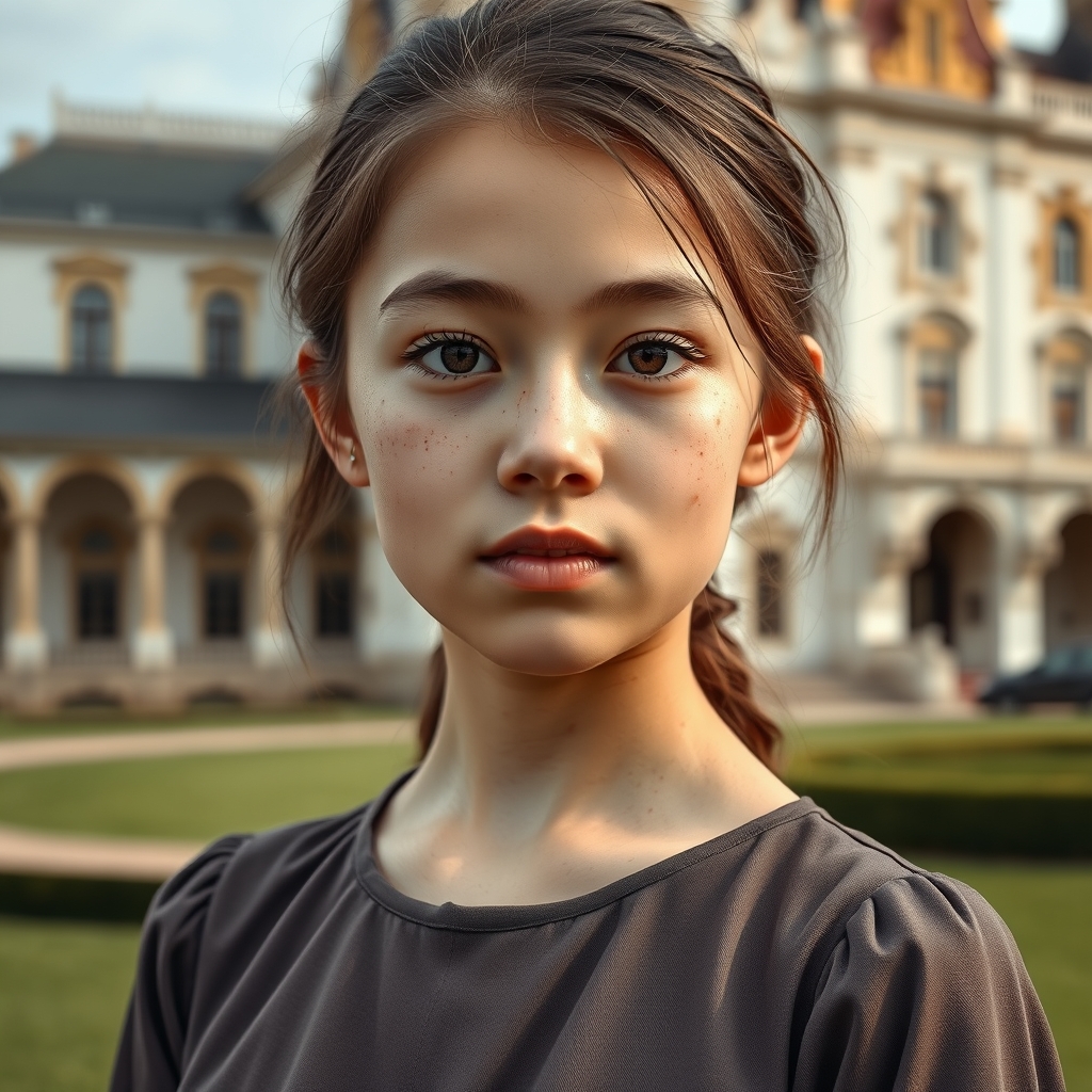 صورتی نسبتأ پهن و کشیده  رنگ گندمی متمایل به سفید  چشمانی متوسط لب های کشیده و خیلی سفد   دماغی  بزرگ  دار  ابروه های خیلی خیلی   کم  دختری چشم قهوه ای تیره کنار کاخ زیبا همرا با بازیگر مرده خیلی خوشگل 
 زیبا چهره به میزان کمی 
 تپل مژه های کم سن۱۴  ساله زاویه فک متوسط رو به بالا پشت پلک زیاد همراه با جوش  اندام بزرگ خیلی خیلی بزگ  که بیبی فیس نیست و صورت بوزور گانه  بدون حجاب جوش جوشی جوش زیاد 




21