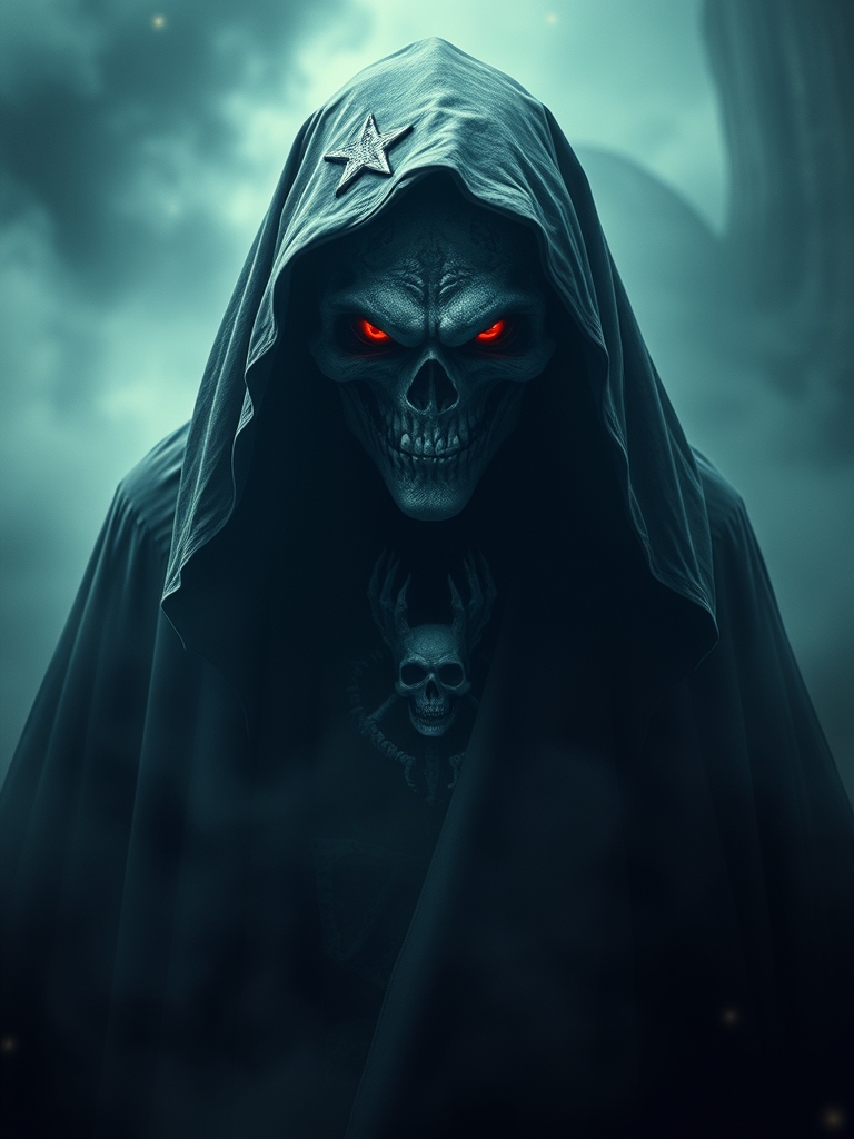 یک شبح مرموز و خیالی که صورت وحشتناک دارد6