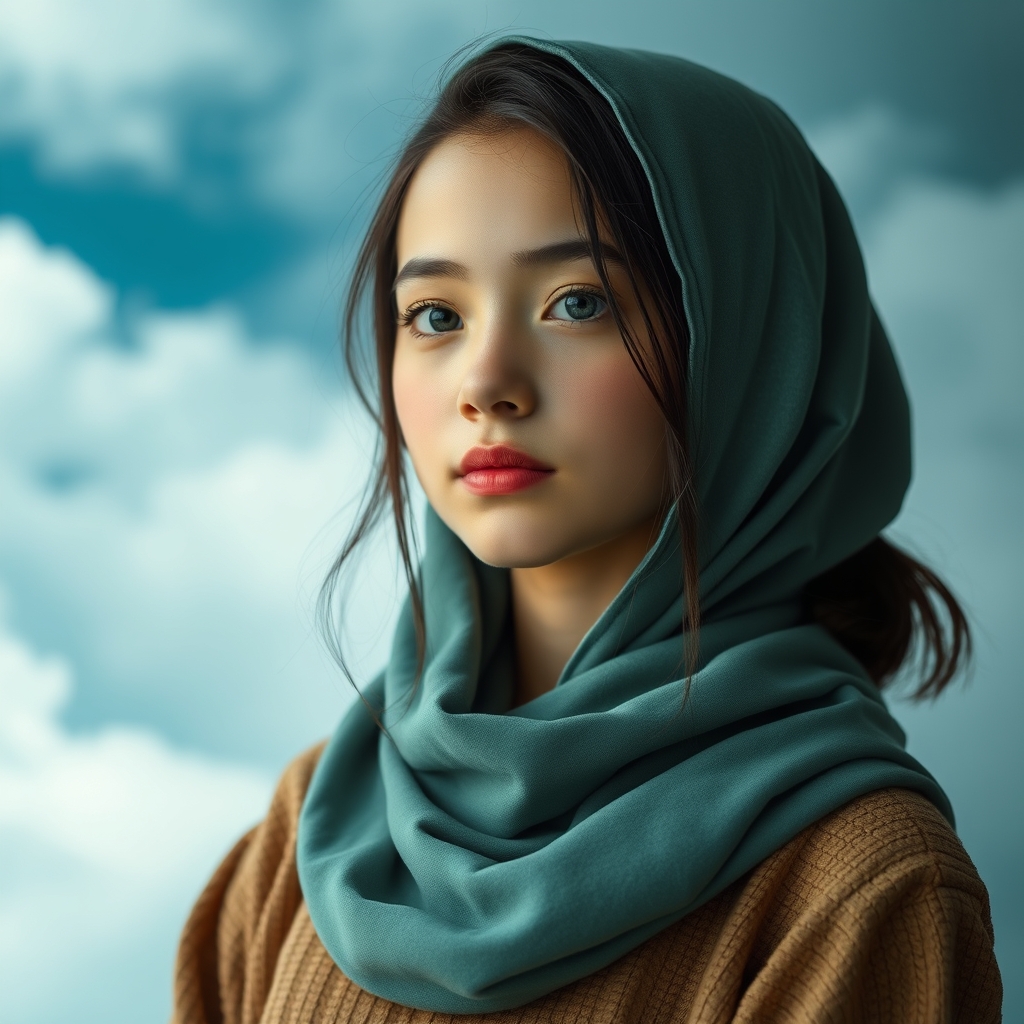 ابر اگر یک دختر بسیار زیبا بود9