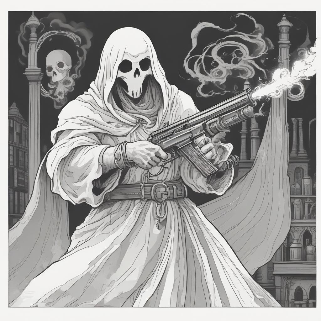 گوست کالاف در حال تیر اندازی1