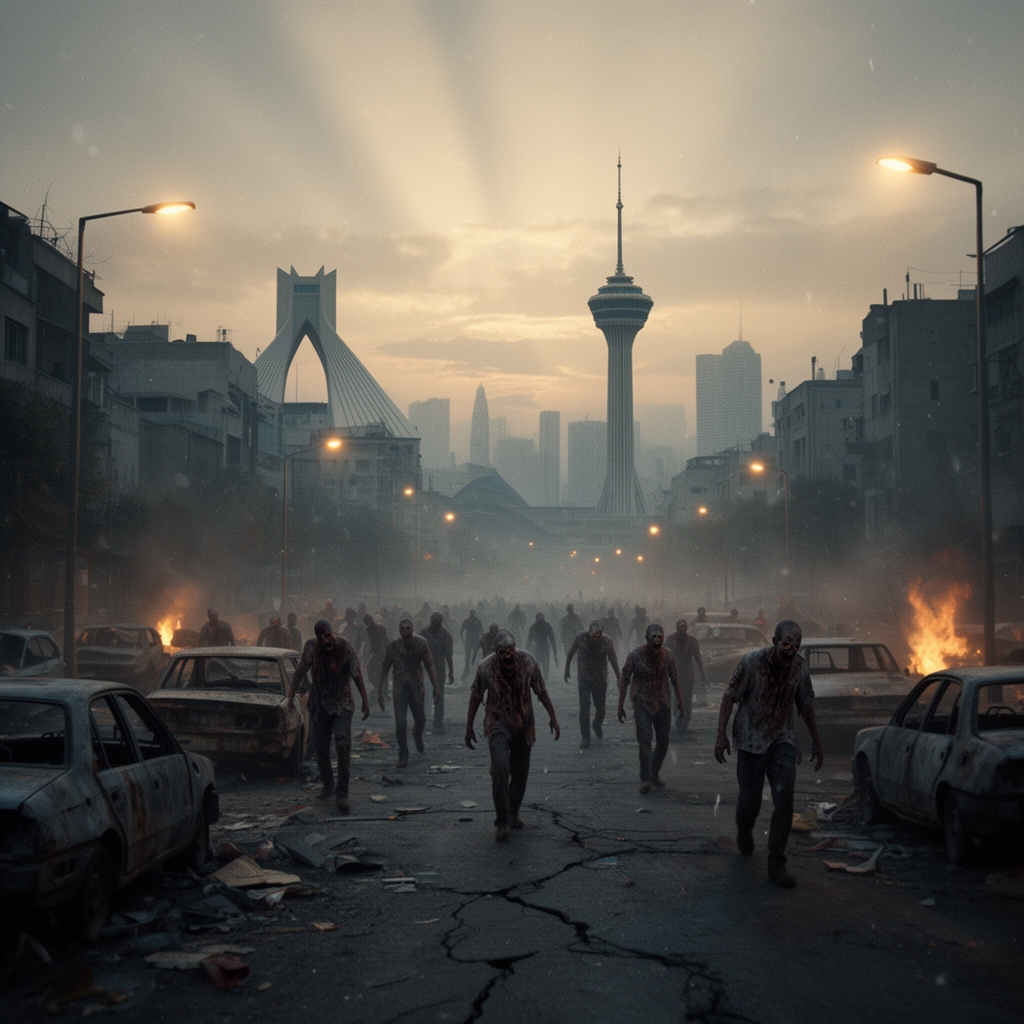 شهر تهران توی فضای زامبی3