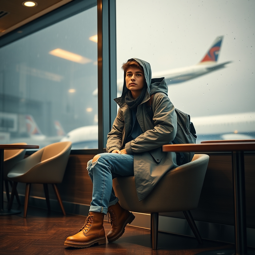 ✈️🧥👖👢🎒🌧️💺☕23