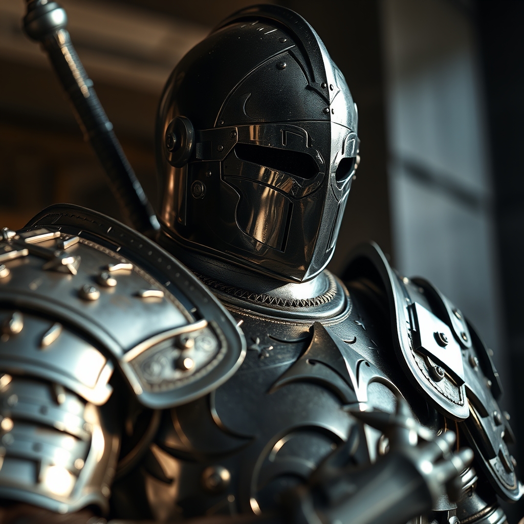 یک زره ساخته شده از شمشیر7