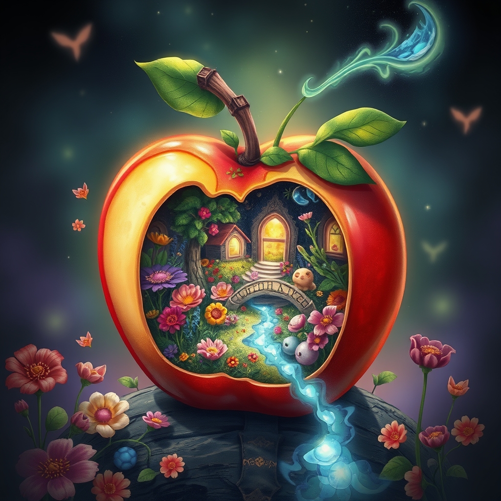 دنیایی درون یک سیب کوچک5