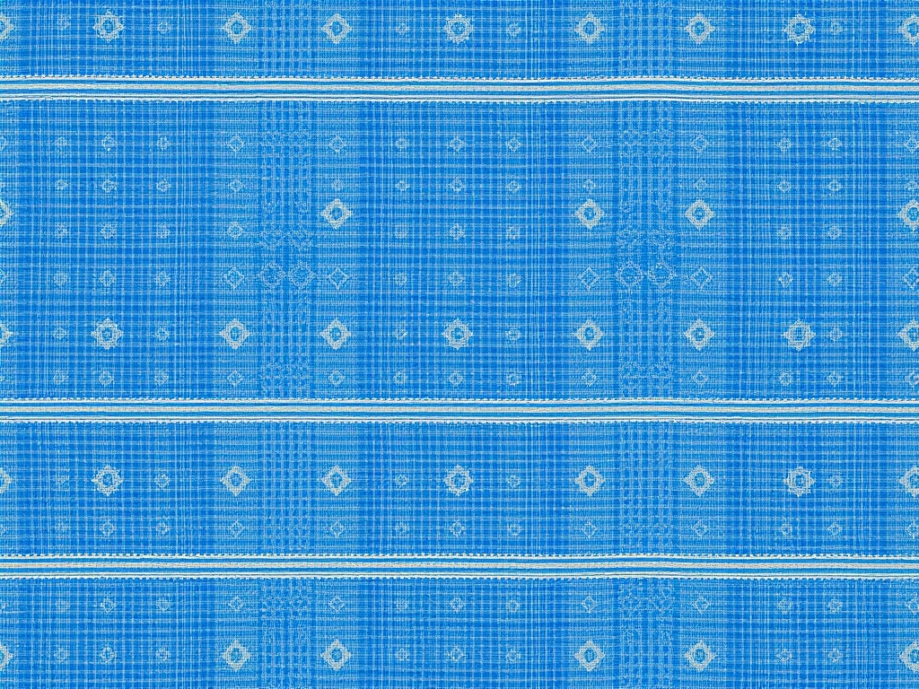 پارچه سوری سنتی ابی شکل
 2