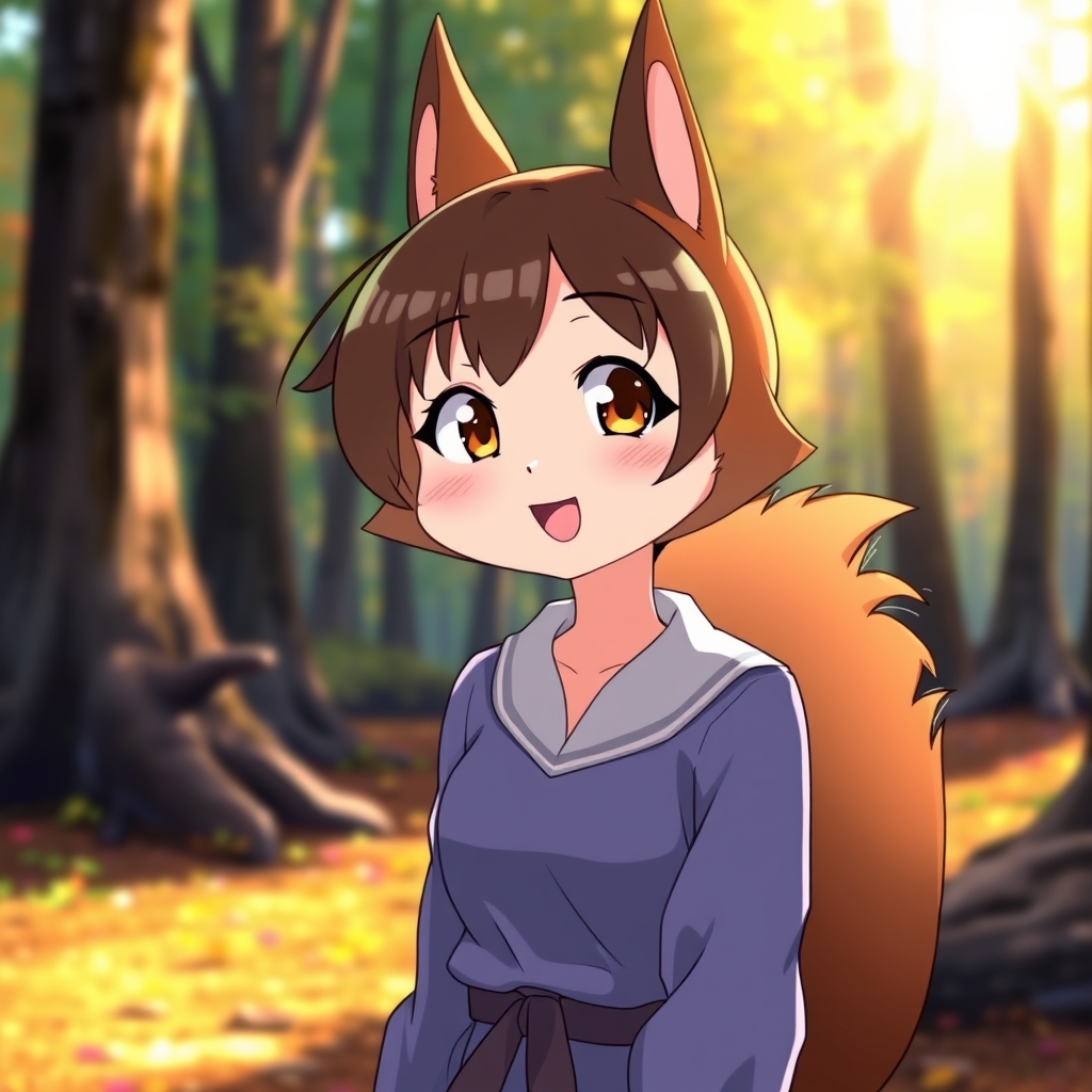 اگر سنجاب یه دختر بود3