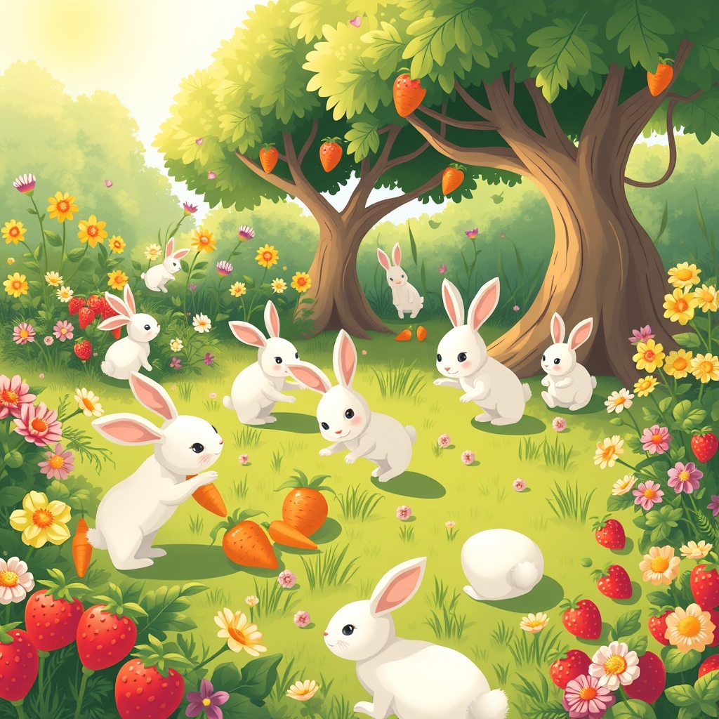 🐇🐇🐇🐇🐇🥕🥕🥕🌳🌳🌳🌷🌷🌷🌷🌷🍓🍓🍓🍓 بساز. 0
