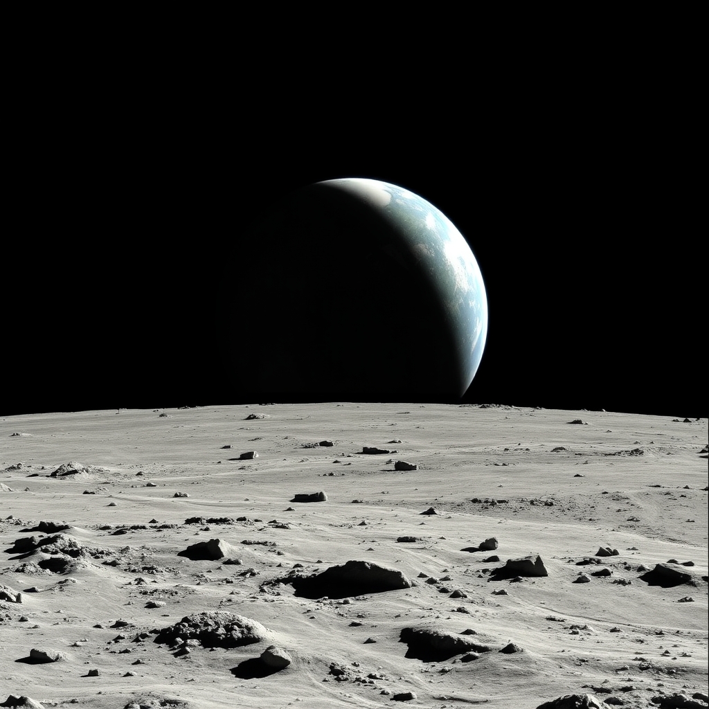 کره زمین از نمای کره ماه14