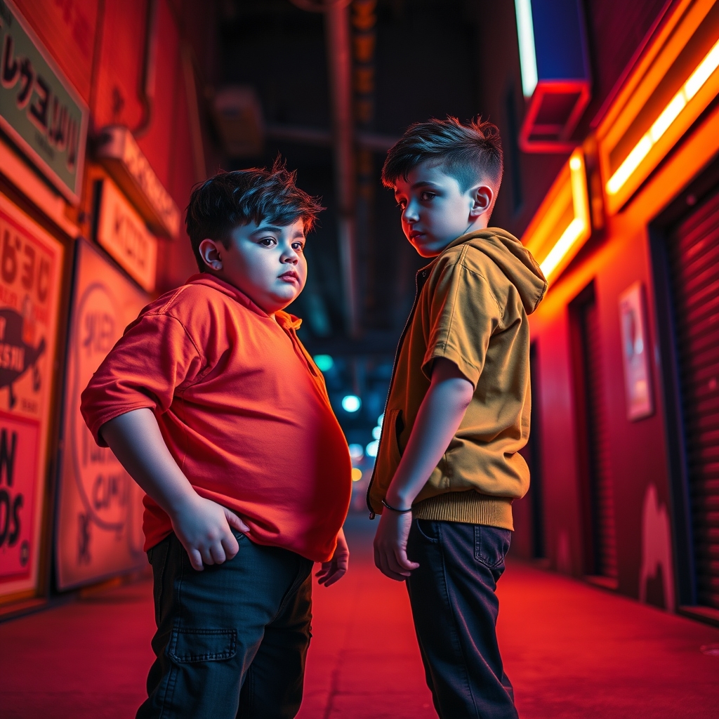 دو نفرپسر  پیش هم باشند یک یک زه چاق باشد  یک نفر هم لاغر 0