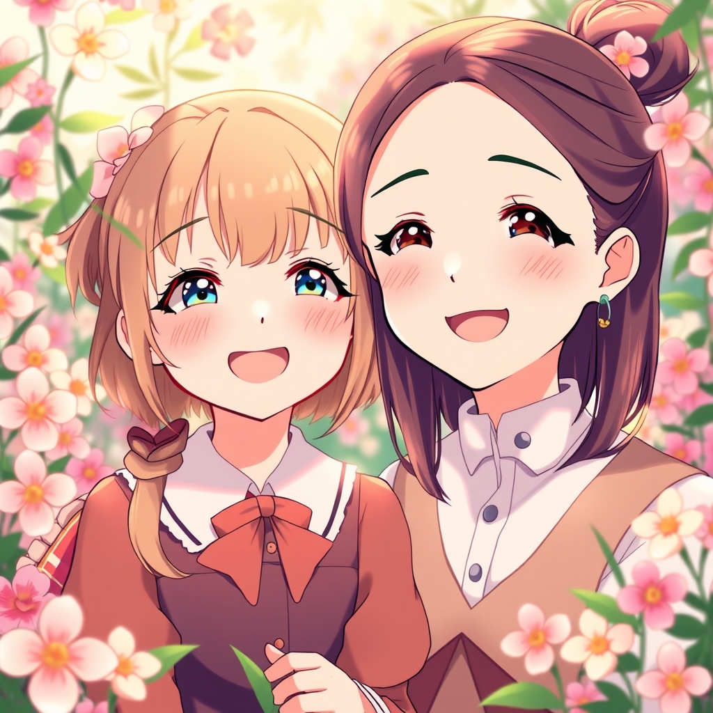 👧🏻👩🥰🌷10