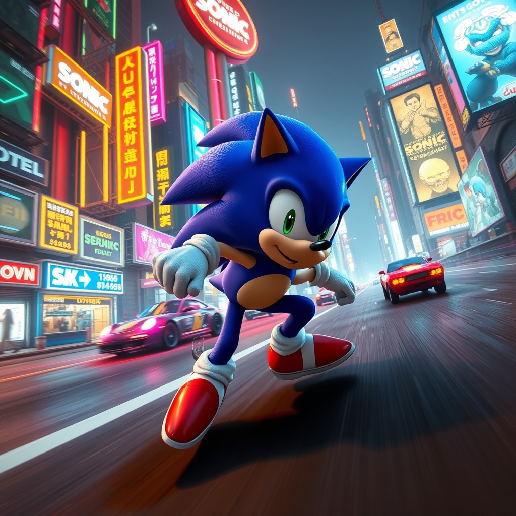 سونیک در حال دویدن 22