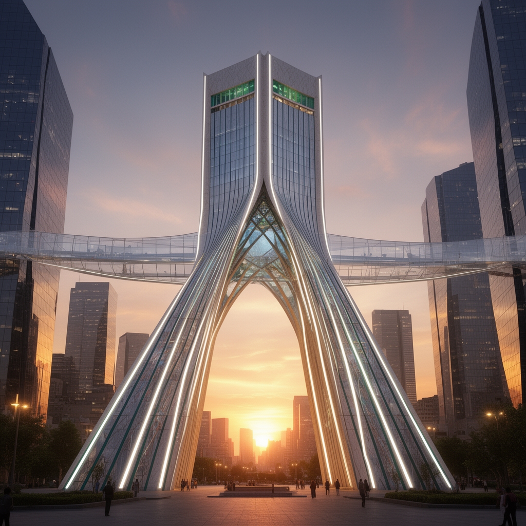 برج آزادی در سال ۲۰۵۰ چه شکلی میشود0