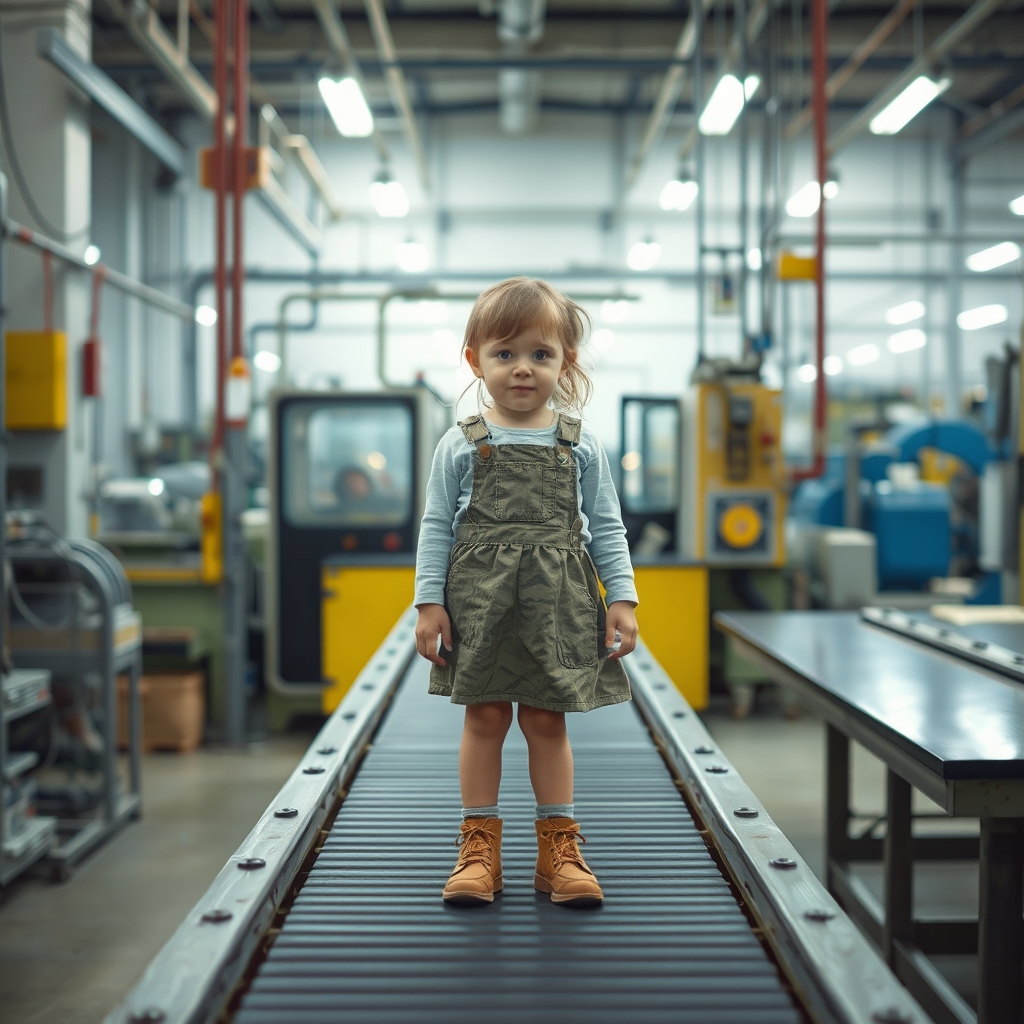 یک دختر که در یک گوی گیر افتاده و روی میزِ.0