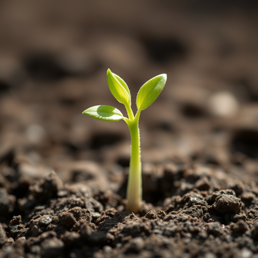 یک نهال مانند ایموجی روبه رو 🌱3