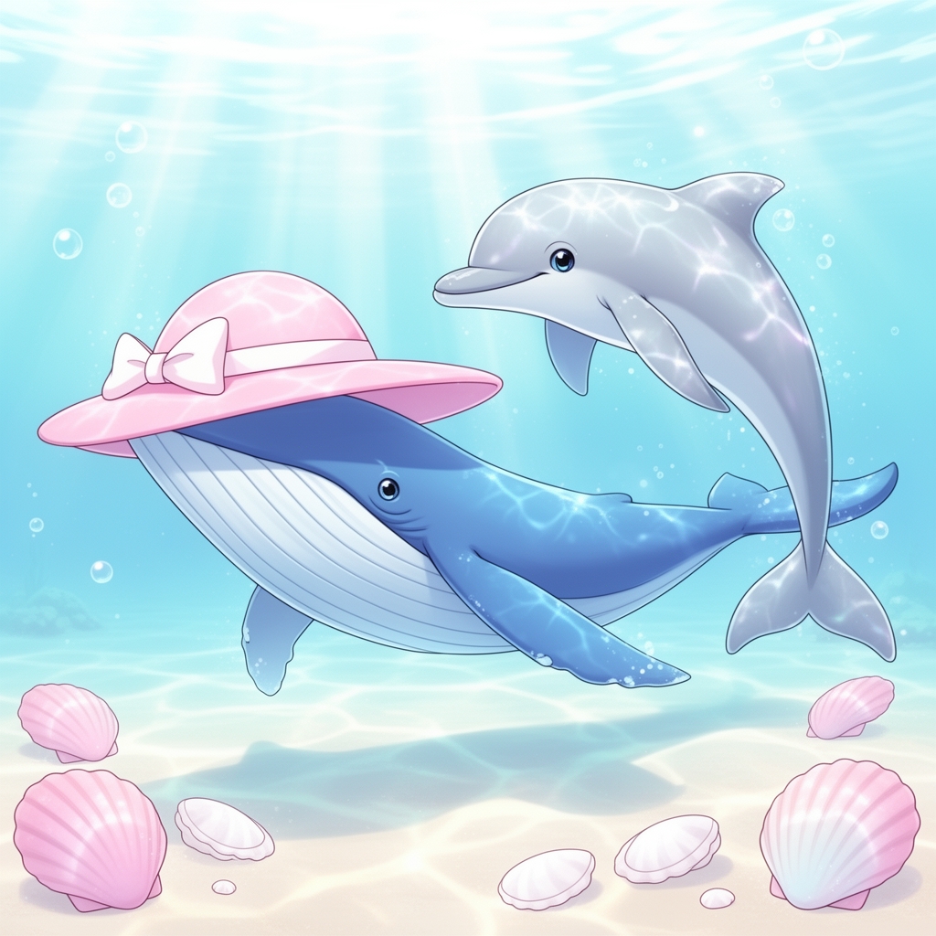 🐳👒🐬🐚4
