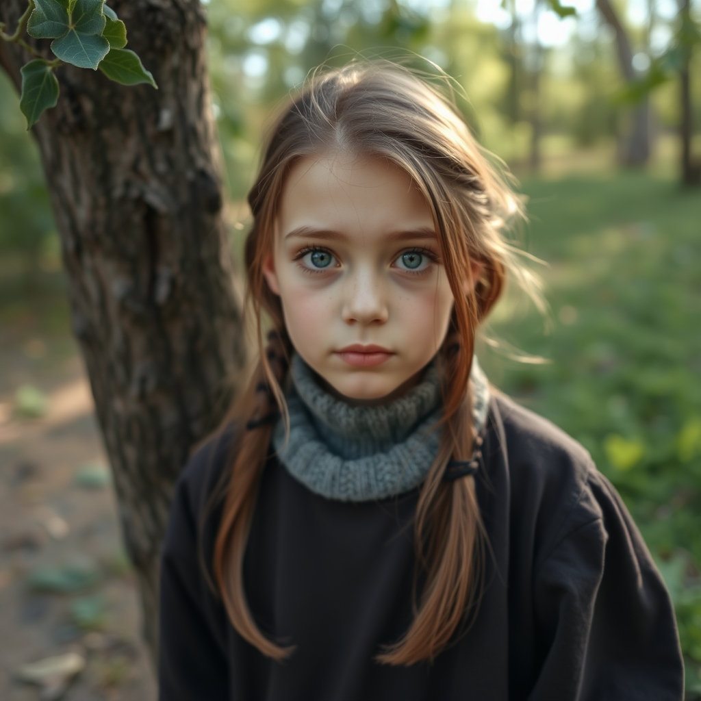 دختر واقعی چشم لژنی3