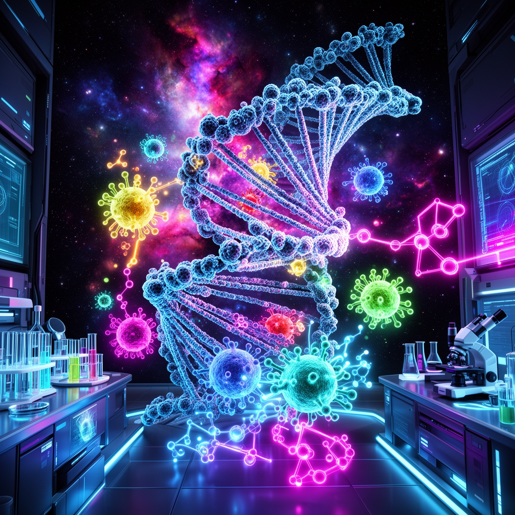 ترکیب 
سایکوژنتیک،نانوپاتولوژی، آستروبیوشیمی ،ایمونوتراپیونیک با هم 1