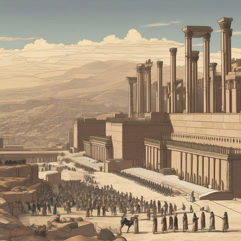 تخت جمشید زمان کوروش16
