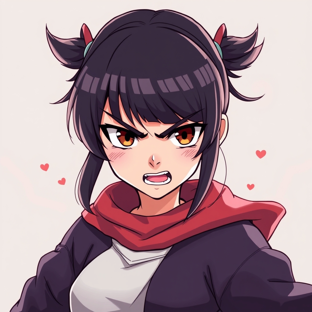 ابان ماه اگر تبدیل میشد به یک دختر از بیرون خشمگین و لی از داخل بسیار مهربان و لی اصلا صبور نیست و زود عصبانی میشود4